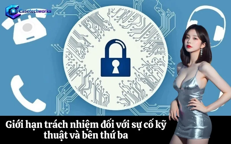 Giới hạn trách nhiệm đối với sự cố kỹ thuật và bên thứ ba