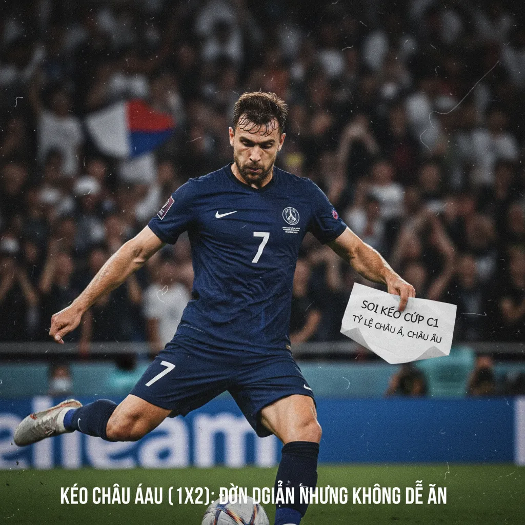 Kèo Châu Âu (1x2): Đơn Gi giản Nhưng Không Dễ Ăn