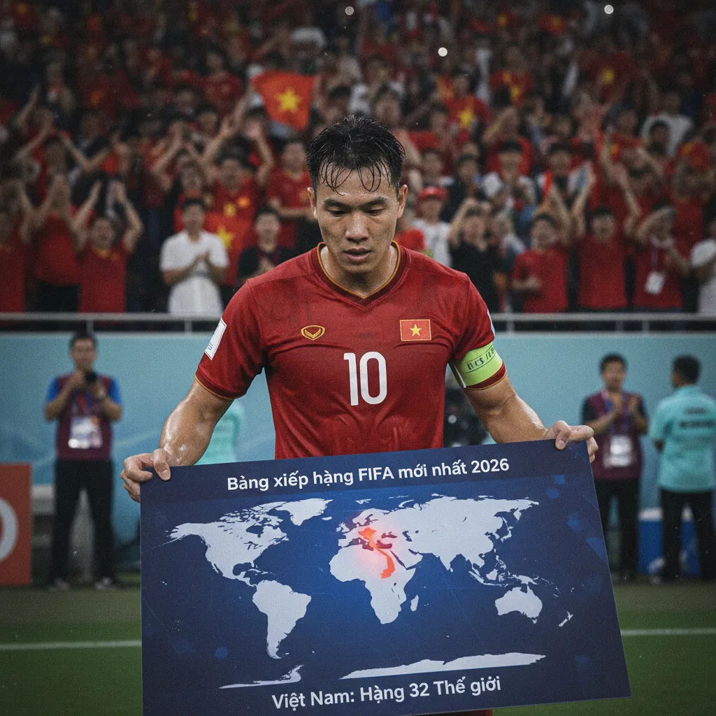 Đội tuyển Việt Nam trên bảng xếp hạng FIFA