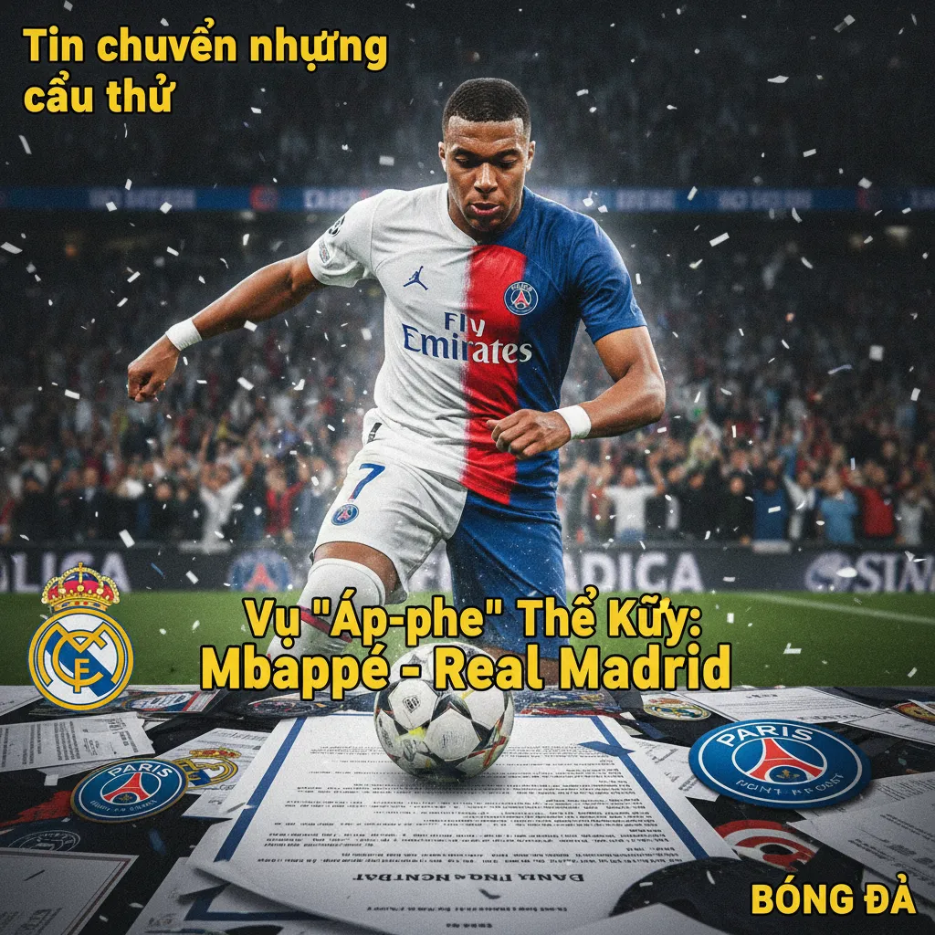 Bộ ba tấn công trong mơ của Real Madrid: Mbappé, Vinícius Jr., và Bellingham